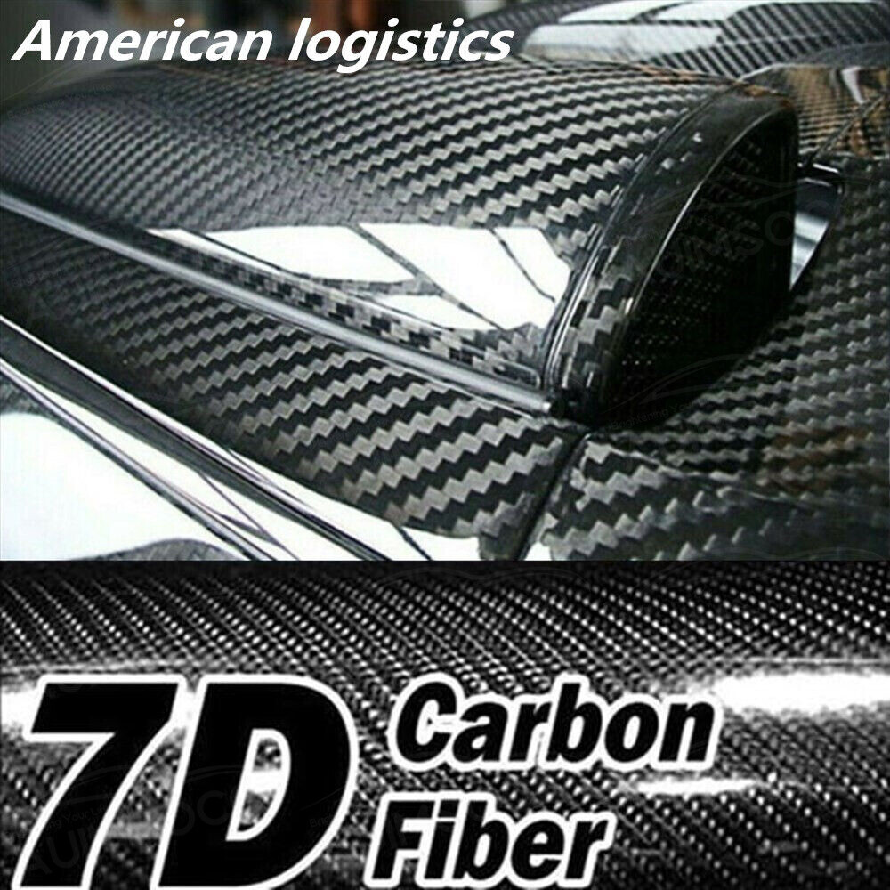 3D Carbon Fiber Plastic Wrap Vinyl Car Door Wrap Anti-collision