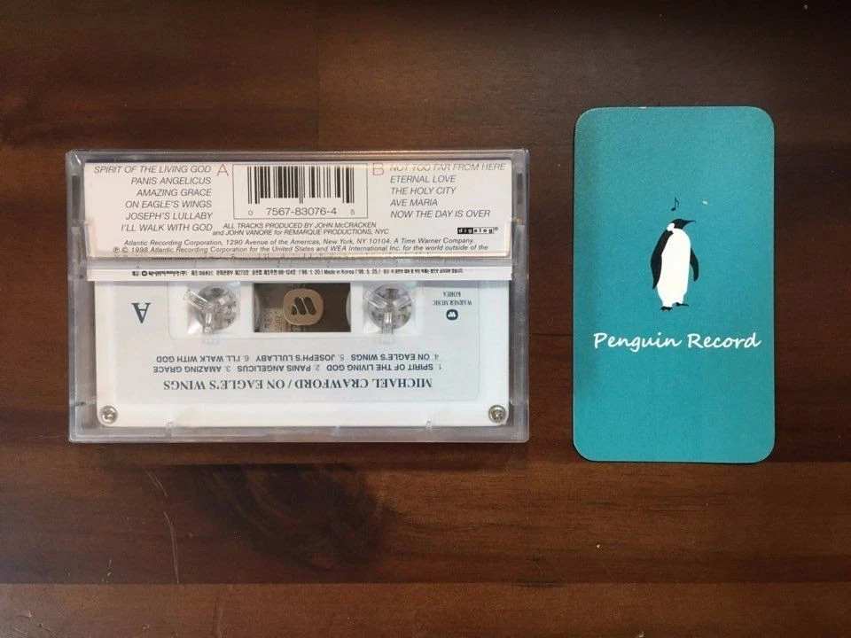 MICHAEL CRAWFORD - ON EAGLE`S WINGS CASSETTE TAPE KOREA EDITION SEALED - Image 3 of 3