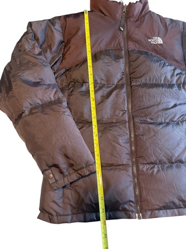 The North Face Girl's Brown Goose Down 600 Puffer Jacket Coat Size XL Women’s S - Picture 12 of 15