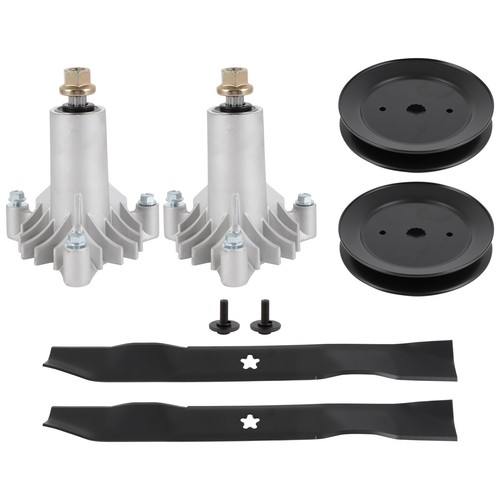 42" Deck Rebuild Kit Spindles Blades Pulley For Craftsman LT1000 2000 Wholesale - Picture 16 of 16