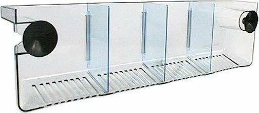 VO-TOYS Votoys Aqua Lux plastic Aquarium Accessories Betta Security House 4 compartments