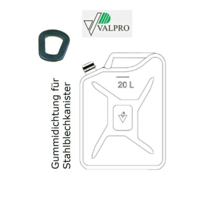 VALPRO Ersatzdichtung Dichtung Bundeswehrkanister Metallkanister Reservekanister 4330816082119