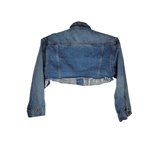 Chaqueta de mezclilla recortada para mujer BDG S/P 100 % algodón Urban Outfitters - Imagen 3 de 10
