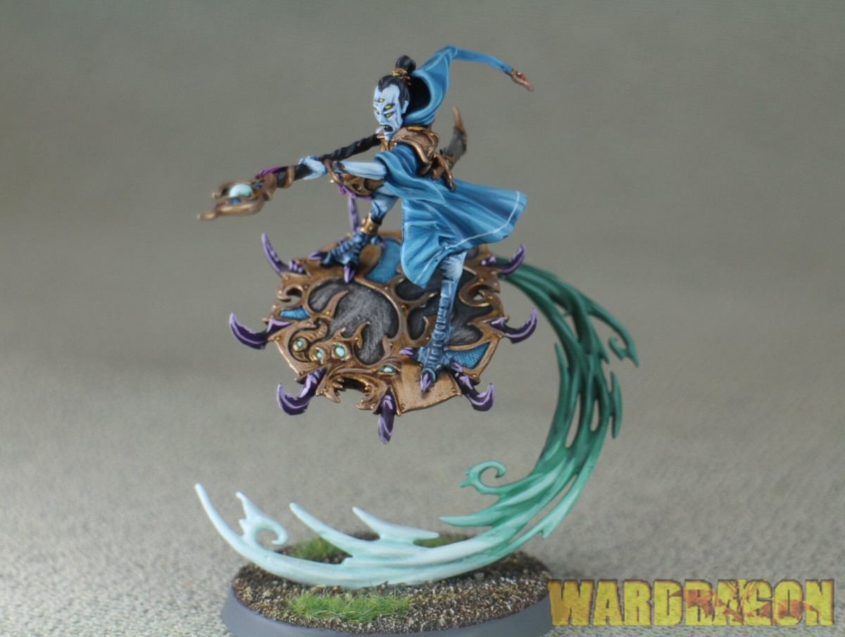 Warhammer AOS WDS painted Disciples Of Tzeentch Magister on