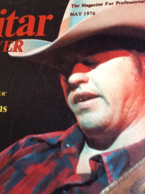 VINTAGE 'GUITAR PLAYER' MAGAZINE MAY 76' TOY CALDWELL ON COVER 071924E