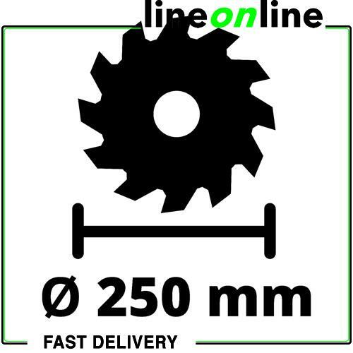 Einhell TCTS 2025 U Circular Table Saw blade 250 mm 4006825608953