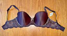 NWT - Le Mystere, "ISABELLA" 935 UnderWire T-Shirt Bra, Mink Natural, Size 34E