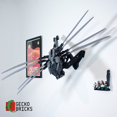 Display-Wandhalterung Für LEGO 10327 Royal Dune Ornithopter - 50x80 Cm