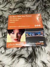 MGI PhotoSuite Version 4.0 AND MGI PhotoVista Version 2.0 (vintage 2002)