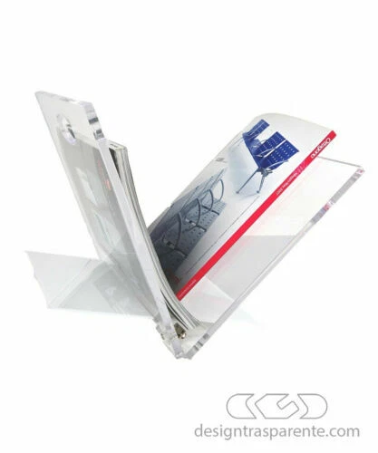 Portariviste trasparente per la casa