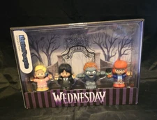 NIP Little People Collector Wednesday Special Edt Set Adults & Fans 4 Figures