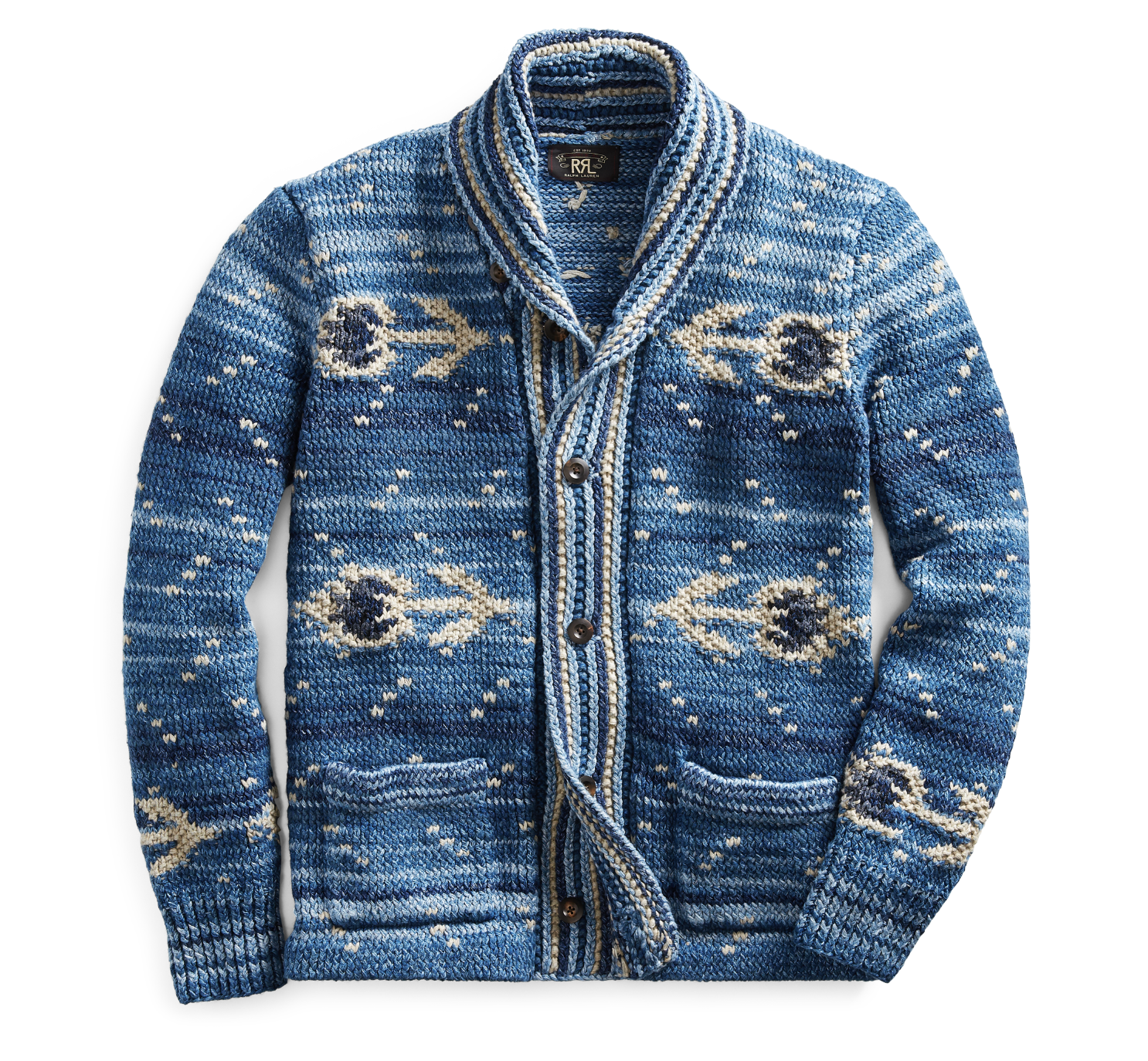 $1400 RRL Ralph Lauren Indigo Blue 