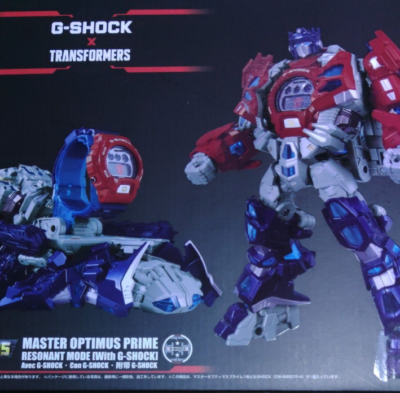 G-Shock x Transformers Master Optimus Prime DW-6900TF-SET Resonant