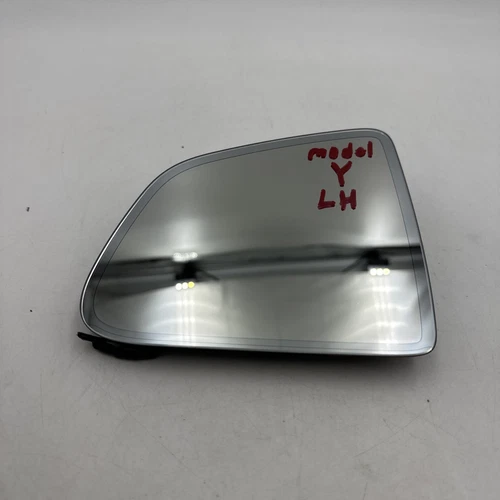 2020 2021 2022 23 2024 TESLA MODEL Y LEFT SIDE VIEW MIRROR GLASS AUTO DIM HEATED