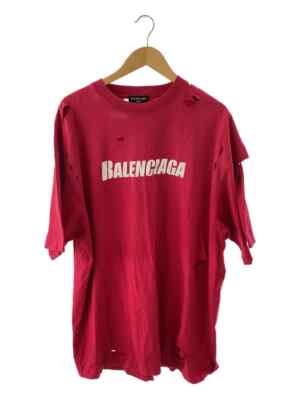 ◆BALENCIAGA◆バレンシアガ PINK COTTON T-SHIRT s-l400.jpg