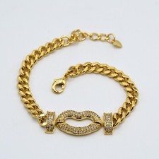 Bracelet « Vénus Bijoux » en cuivre et zircon blanc 01/Vx.50