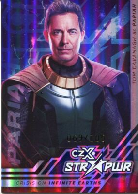 CZX Crisis On Infinite Earths Silver [105] STR PWR Chase Card S18 Tom Cavanagh