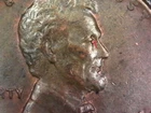 1944-P Lincoln Wheat Cent Penny w/ Double Die - DDO - Eyelid -  Error Inv#T5