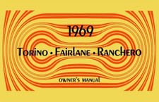 1969 Ford Fairlane Torino Ranchero Owners Manual