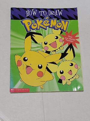 How to Draw Pokemon (Paperback or Softback) Scholastic Inc. 