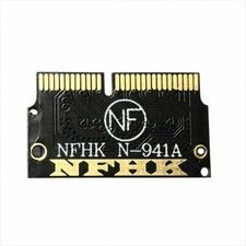 10PCS 12 16PIN M.2 NGFF AHCI NVME SSD ADAPTER CARD M-KEY FOR MACBOOK 2013-2017