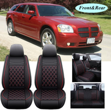 For Dodge Magnum Car 5-seats Covers Pu Leather Frontrear Seat Cushion Full Set