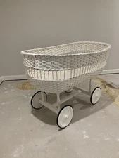 Antique baby bassinet