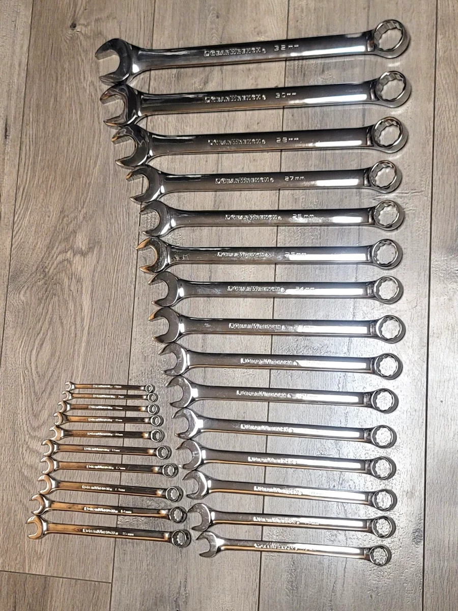 Craftsman 6 point sale metric wrench set