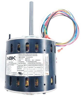 REPLACEMENT FOR Rheem Ruud King Corsaire Blower Motor  51-25327-01 51-22859-01