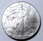 2010 American Silver Eagle $1.00 Dollar 1 Oz 999 Silver Coin. No Reserve !