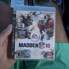 Madden NFL 10 EA SPORTS PS3 2009 Multiplayer Online Play E-Everyone