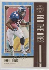 2020 Panini Legacy For the Ages Indigo 3/25 Terrell Davis #FTA-TD HOF 1i7