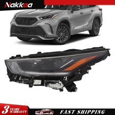 Driver Led Projector Headlight Wled Drl For 2020-23 Toyota Highlander Lh