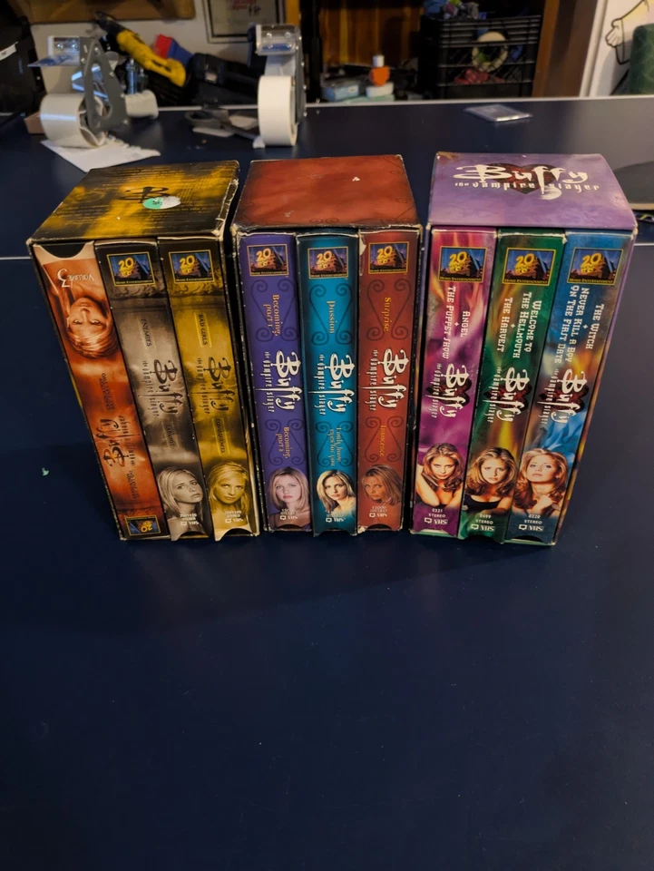 Buffy The Vampire Slayer Vhs Lot 3 Box Sets  - Image 3 of 4