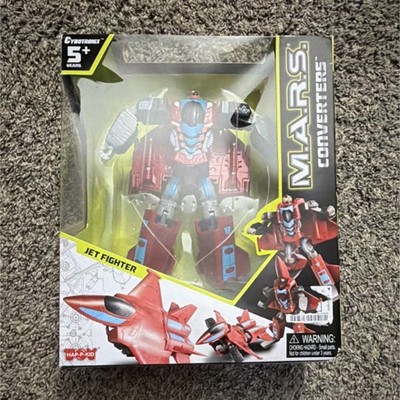 Hap-P-Kid MARS Converters Jet Fighter Robot Toy 4132, 5+, Transformers
