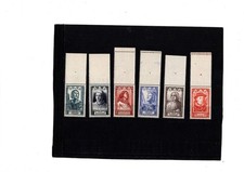 France 1946 Série Céiébrités Françaises N°765** à N°770** H D F Neufs** Luxe