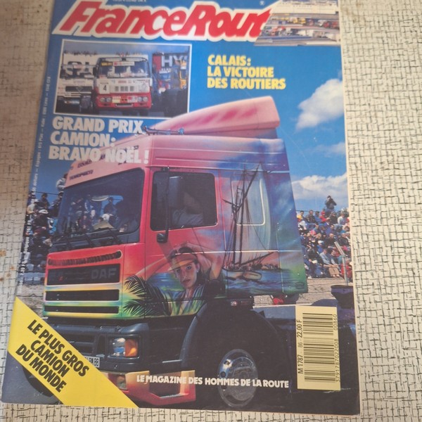 Revista France Routes N 86 De 1988 Camión Truck 