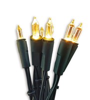 Led Lichterkette Deko Beleuchtung GrüN 20 Led Warmweiß Innen IP20 10 M Party