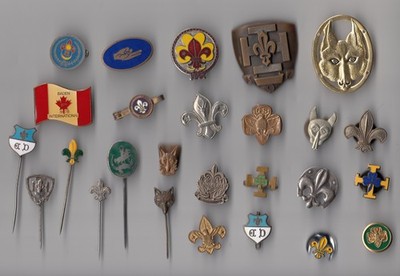 Vintage Pfadfinder Pin Anstecker Emblem Knopfloch Ansteckabzeichen Scout