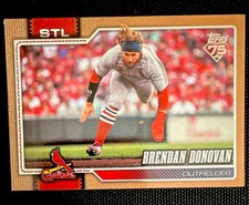 Topps Brendan Donovan St. Louis Cardinals #26 Gold Serial Numbered Baseball Card