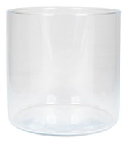 Inna-Glas Zylinder Blumenvase Sanny Aus Glas, Klar, 19 Cm, Ø 19,1 Cm