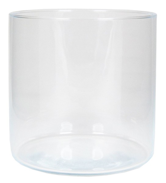 Inna-Glas Zylinder Blumenvase Sanny Aus Glas, Klar, 19 Cm, Ø 19,1 Cm-image