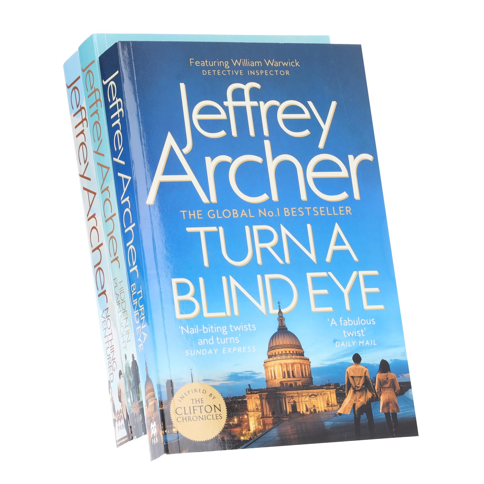William Warwick Novels By Jeffrey Archer 3 Books Collection Set - Fiction - PB