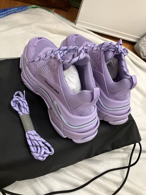 Size 9 - Balenciaga Triple S Black - K6Q64657 for sale online | eBay