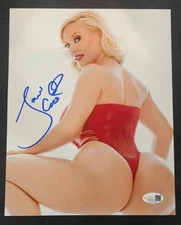 Playboy Model Nicole Coco Austin Signed 8x10 Photo Authentic Autograph JSA COA