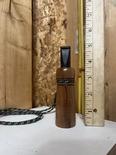 Handmade Cherry Wood Crow Call/Turkey Call  Custom Hunting Call with Lanyard