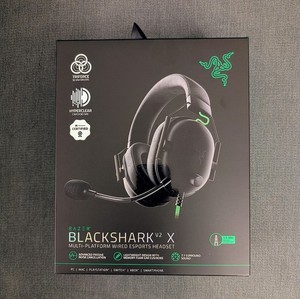 Razer BlackShark V2 X Wired E-Sports Gaming Headset Black - Brand New