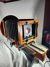 Antique Elwood Pattern Works 5x7 Photo Enlarger 1927 Patent Parts Bellows