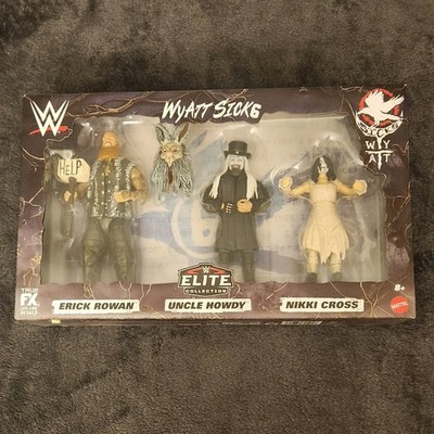 WWE Elite WYATT SICKS 3 Pack Figures Uncle Howdy Nikki Cross Erick Rowan Sick6