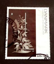2010 ART PAINTINGS 18.50KR VF USED DK DENMARK DANMARK DÀNEMARK (DKSTOCK)